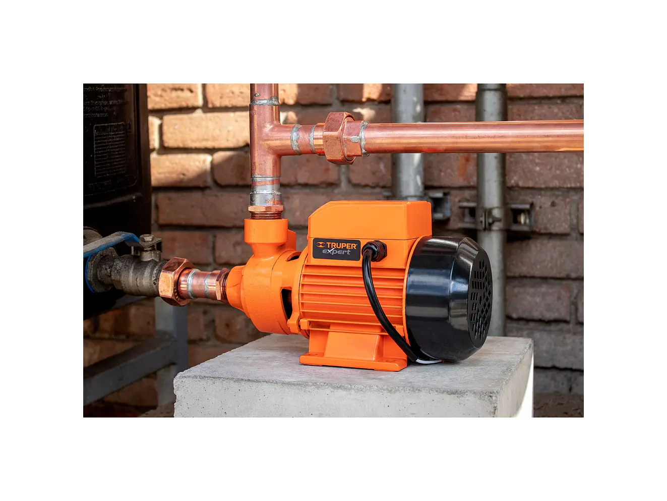 Bomba Eléctrica Periférica Truper 10068: 1/2 HP, 45m altura, 42 L/min flujo, 8m succión, 3,450 rpm.  - Foto 7 | aztools.co