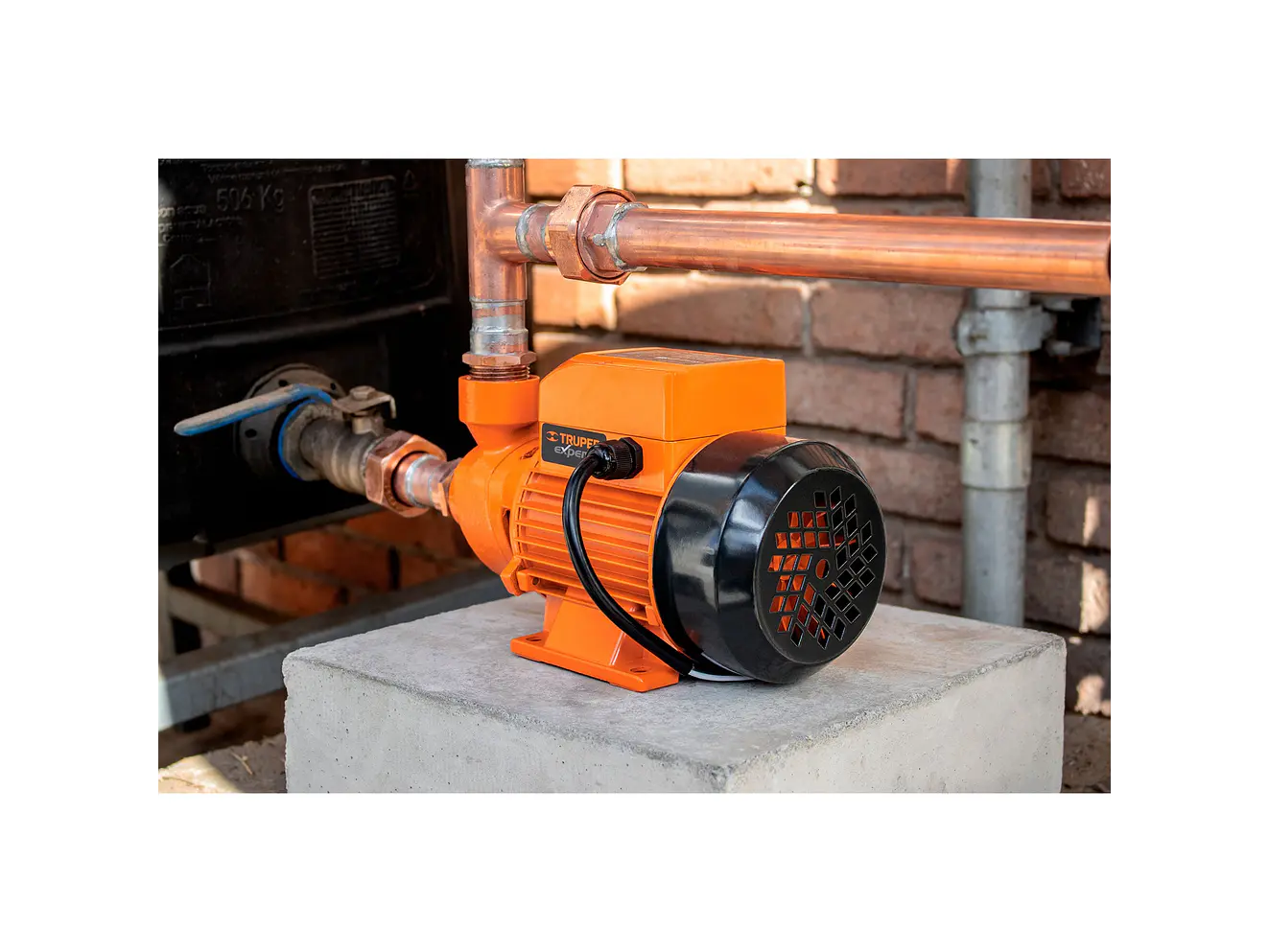 Bomba Eléctrica Periférica Truper 10068: 1/2 HP, 45m altura, 42 L/min flujo, 8m succión, 3,450 rpm.  - Foto 5 | aztools.co