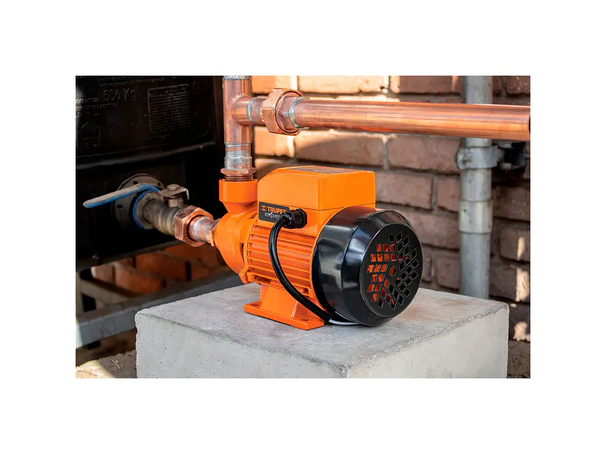 Bomba Eléctrica Periférica Truper 10068: 1/2 HP, 45m altura, 42 L/min flujo, 8m succión, 3,450 rpm.  - Foto 5 | aztools.co