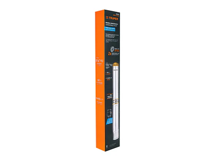 Bomba Sumergible Tipo Lapicero de 1.1/2, 1.1/2HP Truper 12626 - Altura Máxima de Bombeo de 60m - Foto 5 | aztools.co