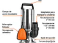 Bomba sumergible metálica para agua sucia Truper 12608 1-1/2HP  - Miniatura 3 | aztools.co