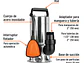 Bomba sumergible metálica para agua sucia Truper 12607 1 HP  - Miniatura 3 | aztools.co