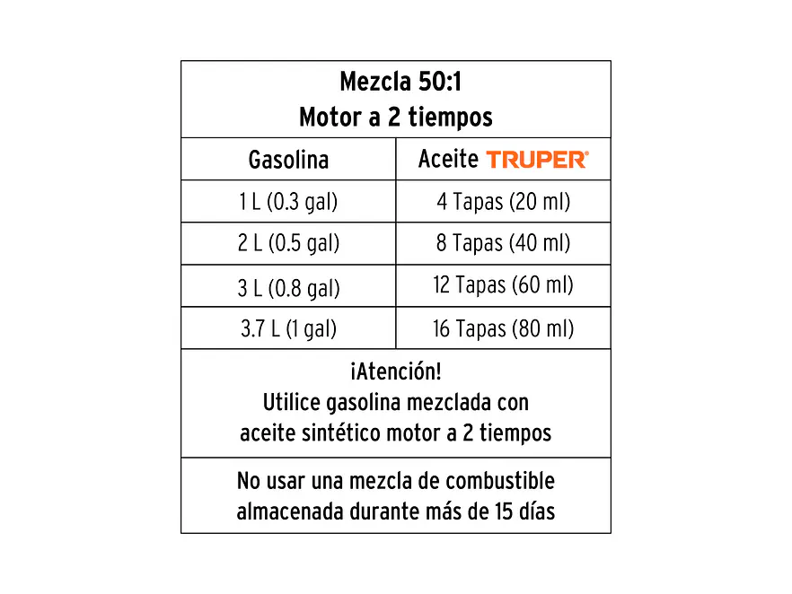 Cortasetos con motor a gasolina Truper 12251 26 cc, uso profesional