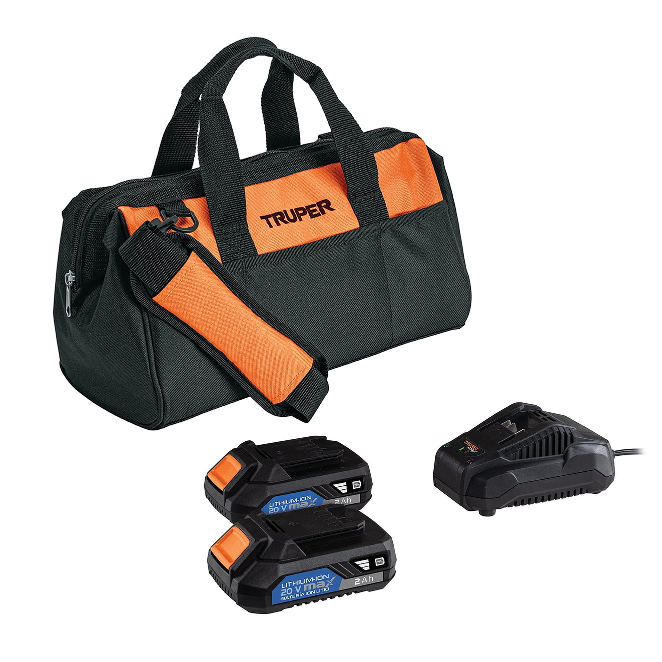 Taladro Rotomartillo Inalámbrico Truper MAX 20V 101453 con 2 Baterías 4