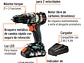 Taladro Rotomartillo Inalámbrico Truper MAX 20V 101453 con 2 Baterías - Miniatura 2 | aztools.co