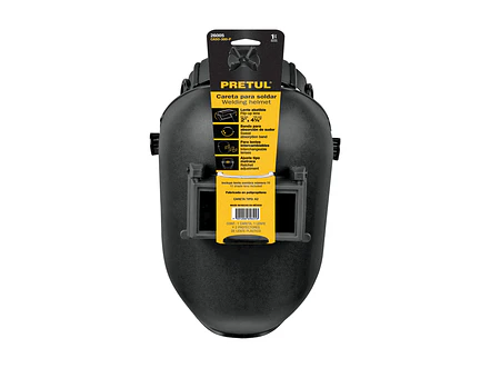 Careta para Soldar Pretul 26005 - Polipropileno - Ventanilla Móvil - Lentes Intercambiables - Foto 4 | aztools.co