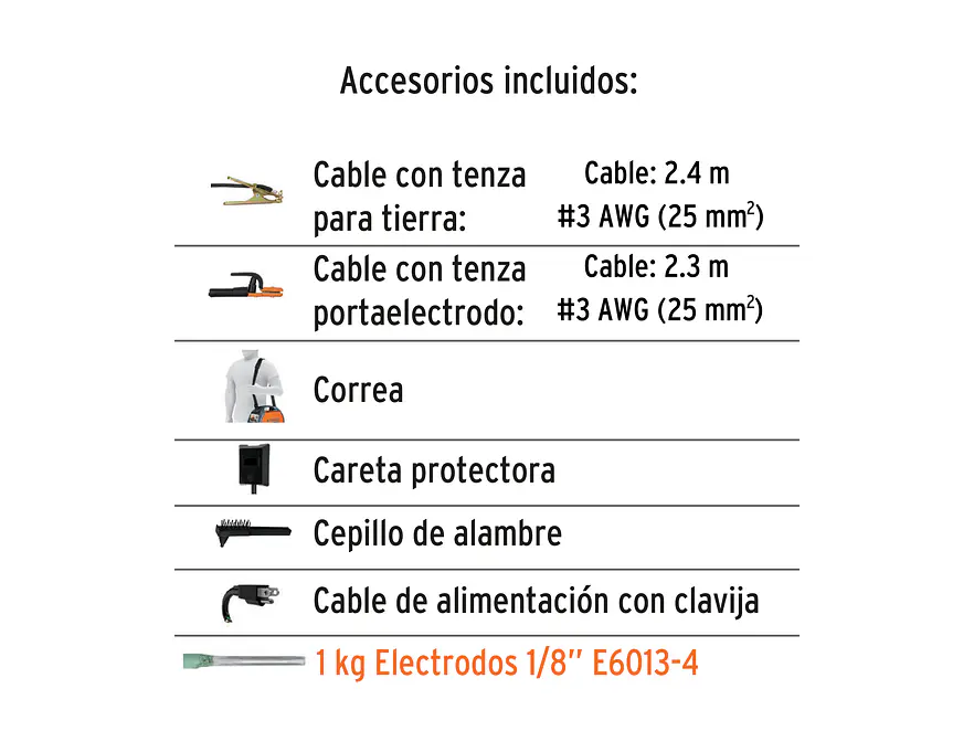 Soldador Inversor 250A Truper 17411 - Ligera, Compacta y Eficiente - Para Electrodos Revestidos y Tungsteno - Foto 3 | aztools.co