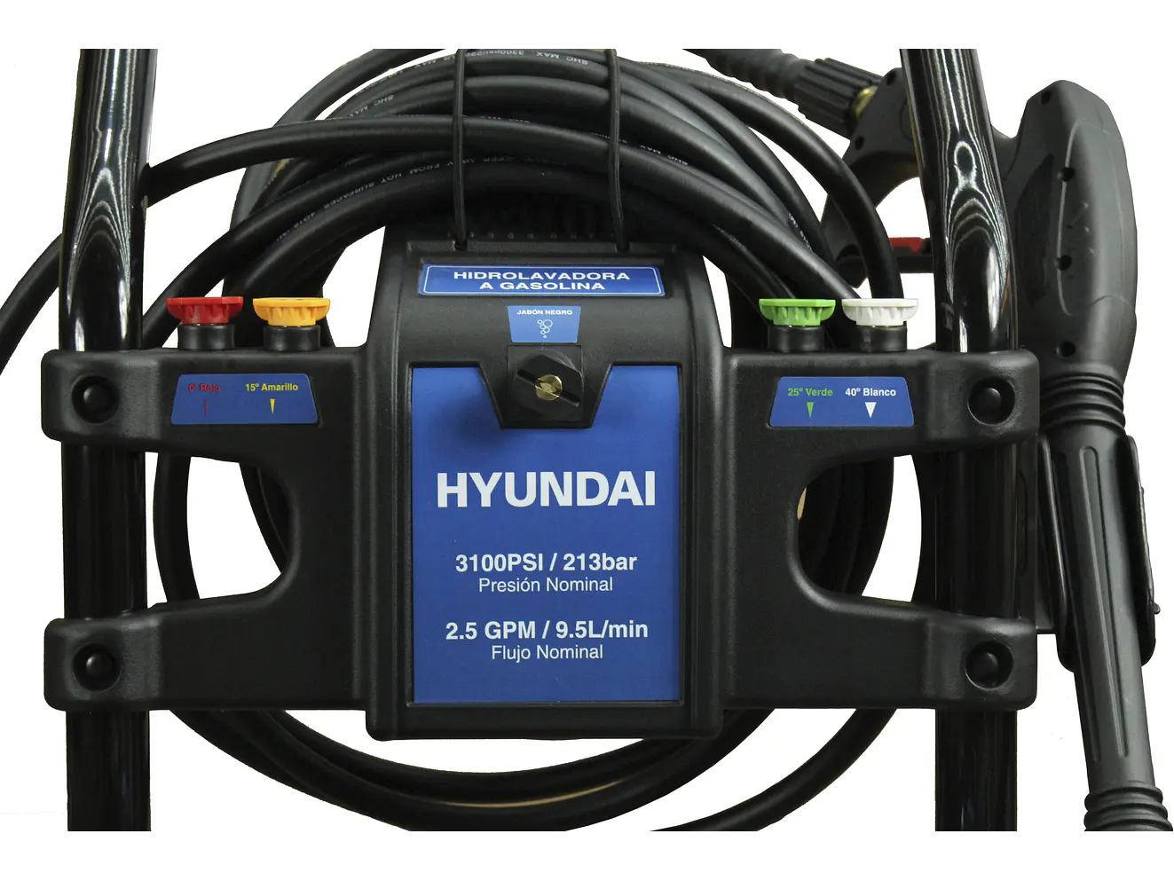 Hidrolavadora Hyundai HYDGPW3100HA 3100 PSI, 7HP, a Gasolina - Foto 2 | aztools.co
