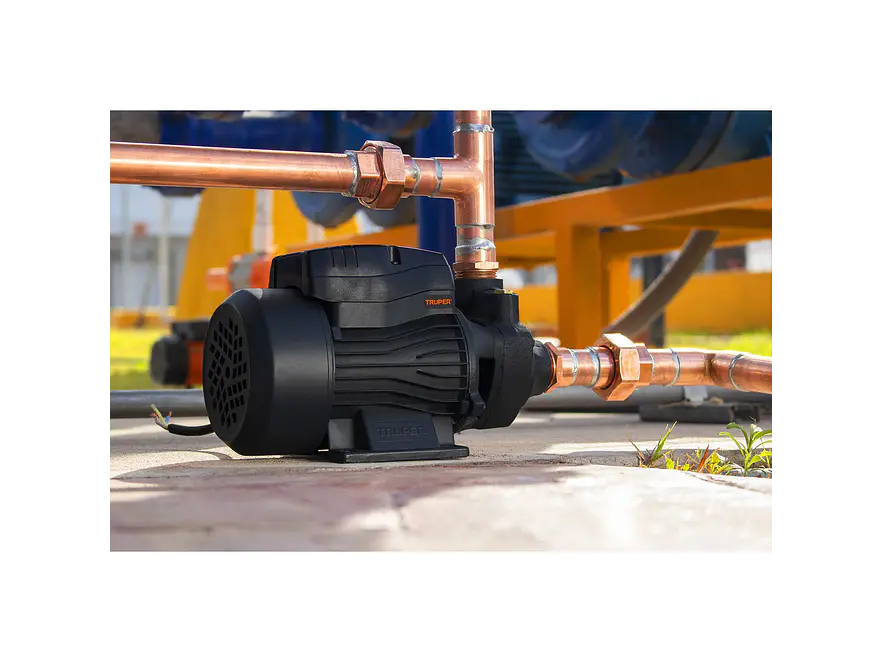 Bomba eléctrica periférica para agua Truper 12114 1 HP  - Foto 3 | aztools.co