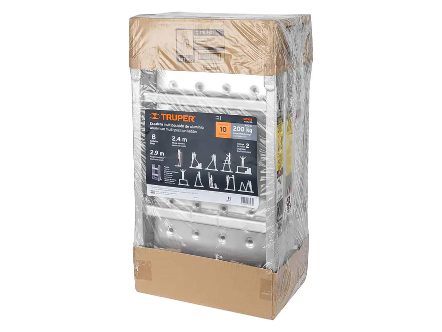 Escalera multiposición Truper 101905 8 peldaños Tipo I  - Foto 4 | aztools.co