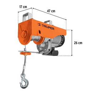 Diferencial eléctrico Truper 16848, 1000 kg 