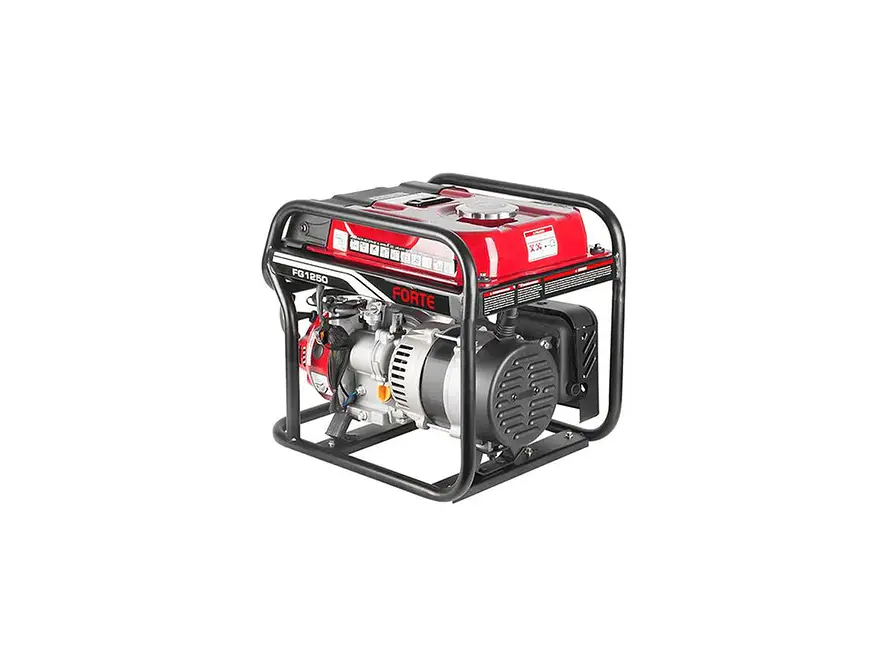 Generador Eléctrico FORTE FG1250 Planta a Gasolina 1200W Portátil - Foto 3 | aztools.co