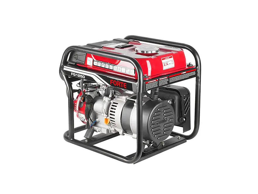 Generador Eléctrico FORTE FG1250 Planta a Gasolina 1200W Portátil - Foto 2 | aztools.co