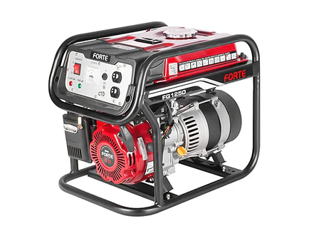 Generador Eléctrico FORTE FG1250 Planta a Gasolina 1200W Portátil - Foto 1 | aztools.co
