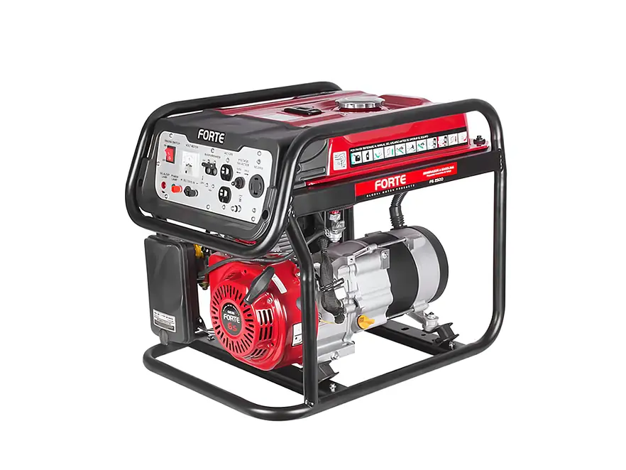 Generador Eléctrico FORTE FG2500 Planta a Gasolina Portátil 2500W - Foto 1 | aztools.co