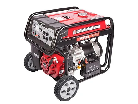 Generador Eléctrico FORTE FG6000 Planta a Gasolina Portátil 6000W - Foto 1 | aztools.co