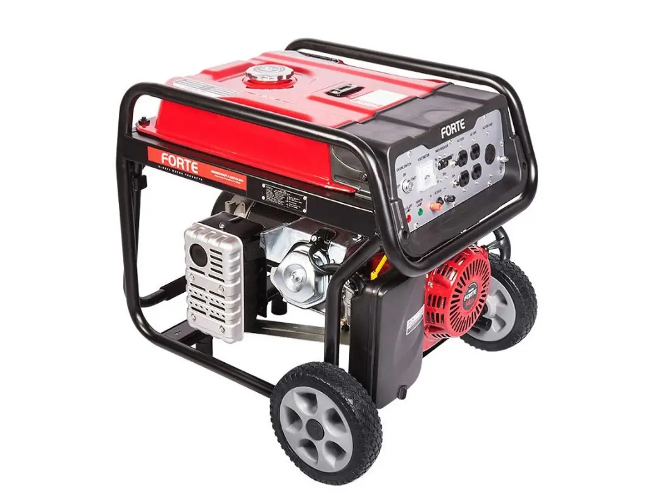 Generador Eléctrico a Gasolina 8.0kW 120V/240V FORTE FG8000 con Arranque Eléctrico y AVR - Foto 1 | aztools.co