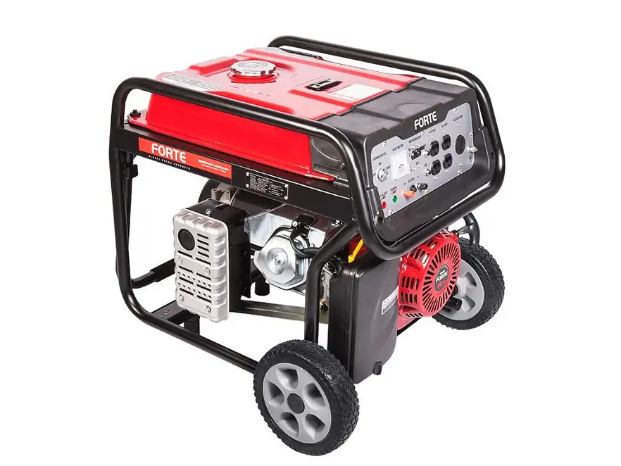 Generador Eléctrico FORTE FG8000 Planta a Gasolina Portátil 8000W - Foto 1 | aztools.co