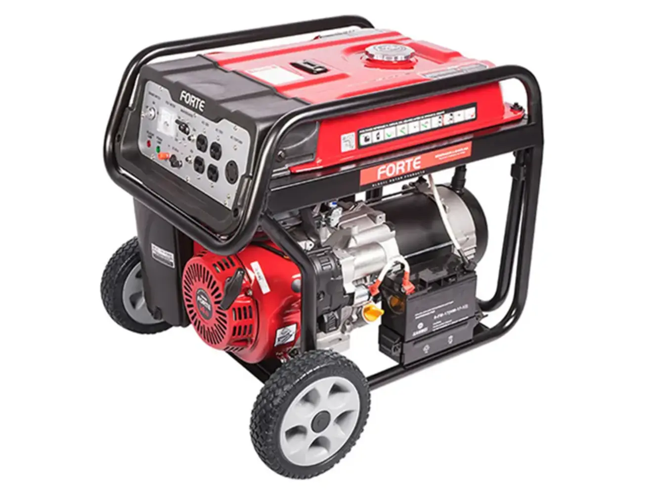 Generador Eléctrico a Gasolina 9.0kW 120V/240V FORTE FG10000 con Arranque Eléctrico y AVR - Foto 1 | aztools.co