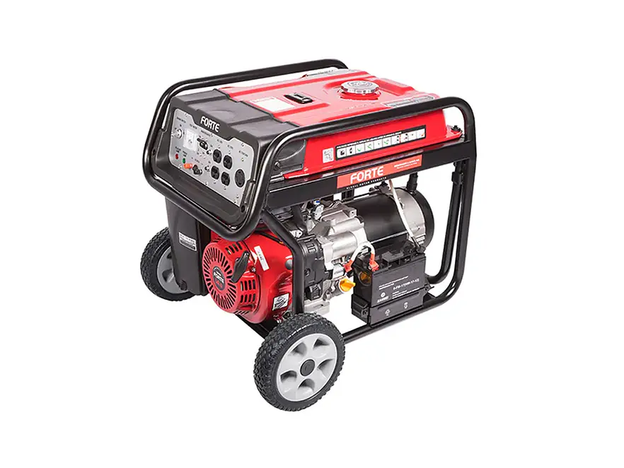 Generador Eléctrico FORTE FG10000 Planta a Gasolina Portátil 9000W - Foto 3 | aztools.co