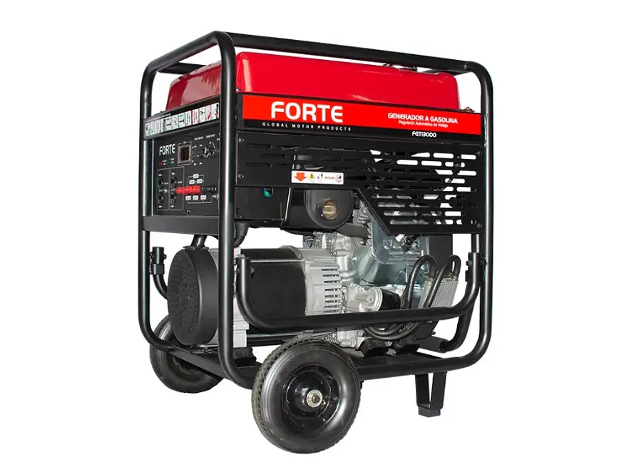 Generador Eléctrico FORTE FG13000 Planta a Gasolina Portátil 11000W - Monofásico - Foto 1 | aztools.co