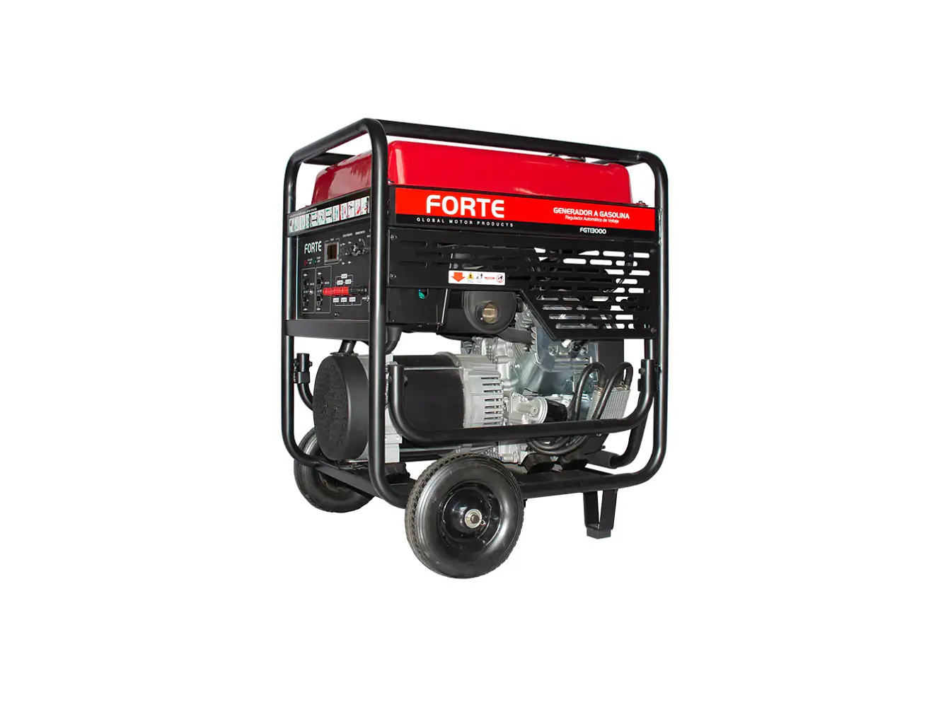 Generador Eléctrico a Gasolina 12.0kW 120V/240V FORTE FG13000 con Arranque Eléctrico y AVR - Foto 2 | aztools.co