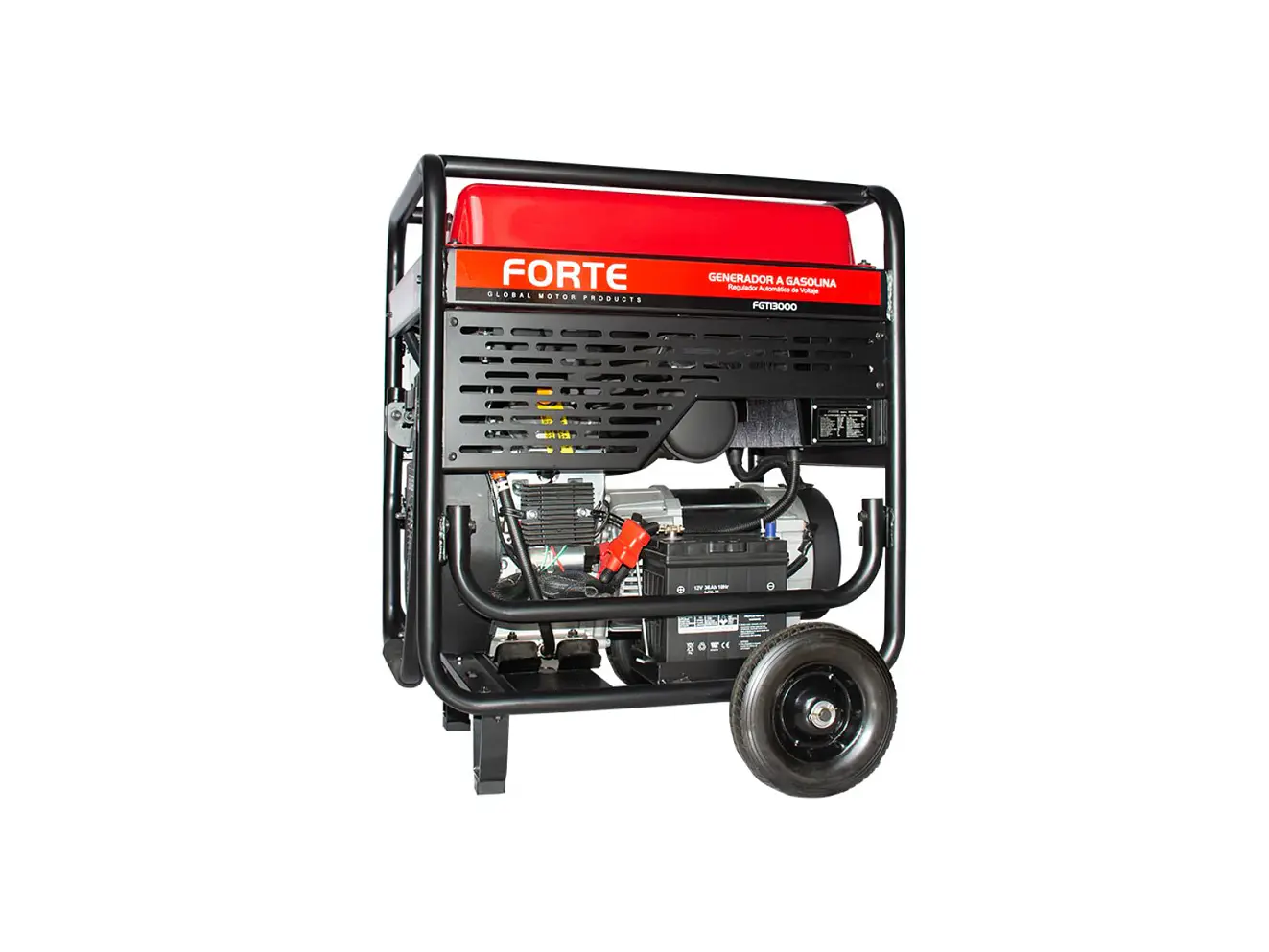 Generador Eléctrico a Gasolina Trifásico 12.0kW 120V/240V FORTE FGT13000 con Arranque Eléctrico y AVR - Foto 2 | aztools.co