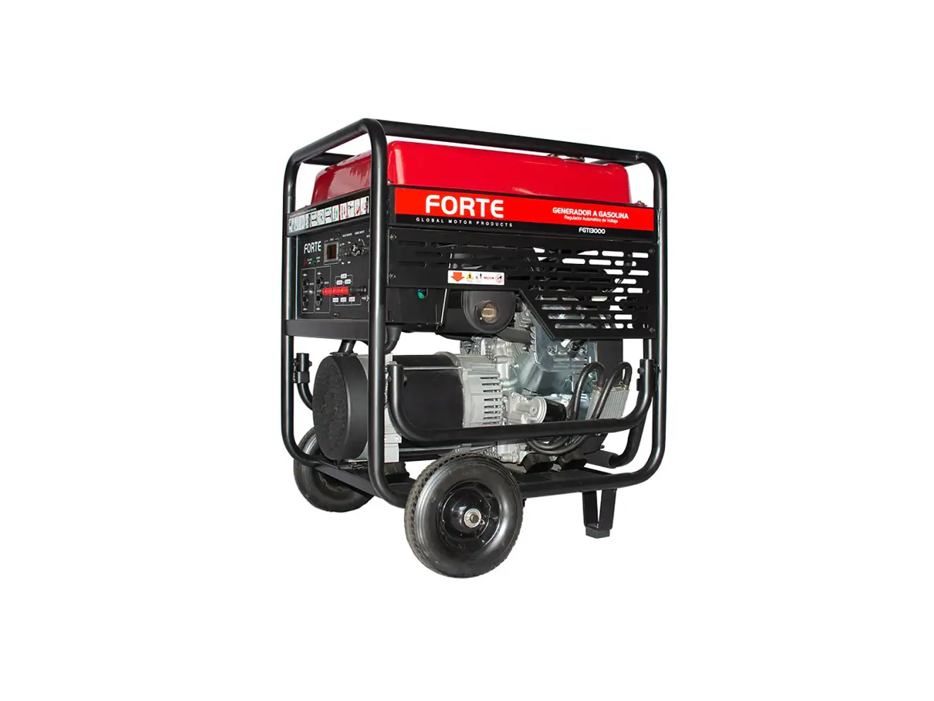 Generador Eléctrico a Gasolina Trifásico 12.0kW 120V/240V FORTE FGT13000 con Arranque Eléctrico y AVR - Foto 3 | aztools.co
