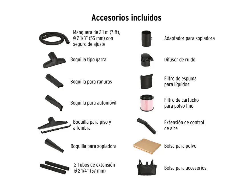 Aspiradora/Sopladora Truper 101522 de 16 galones  - Foto 3 | aztools.co