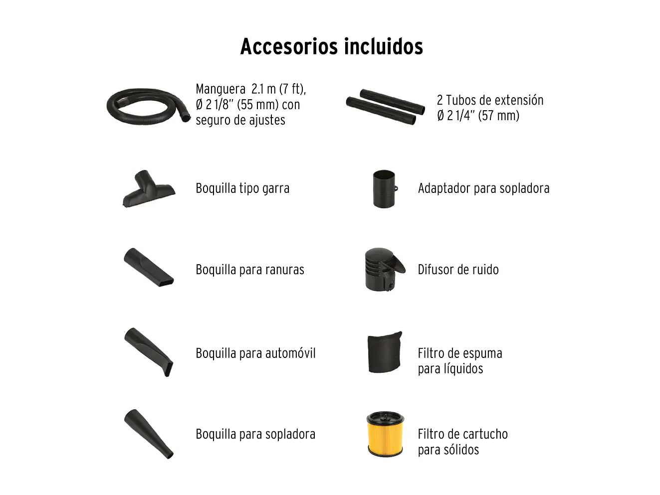 Aspiradora para Sólidos y Líquidos Truper ASP-12S 12093 5 HP 45 Litros con Soplador Desmontable  - Foto 3 | aztools.co