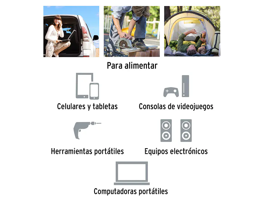 Inversor de Corriente Truper 10490 750W con USB - Foto 7 | aztools.co
