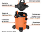 Aspiradora Sopladora de 5 galones Truper 101521 - Miniatura 2 | aztools.co