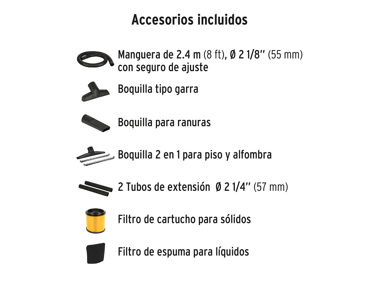 Aspiradora en acero inoxidable Truper 101525, 16 Galones - Foto 3 | aztools.co