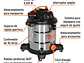 Aspiradora en acero inoxidable Truper 101524, 12 Galones - Miniatura 2 | aztools.co