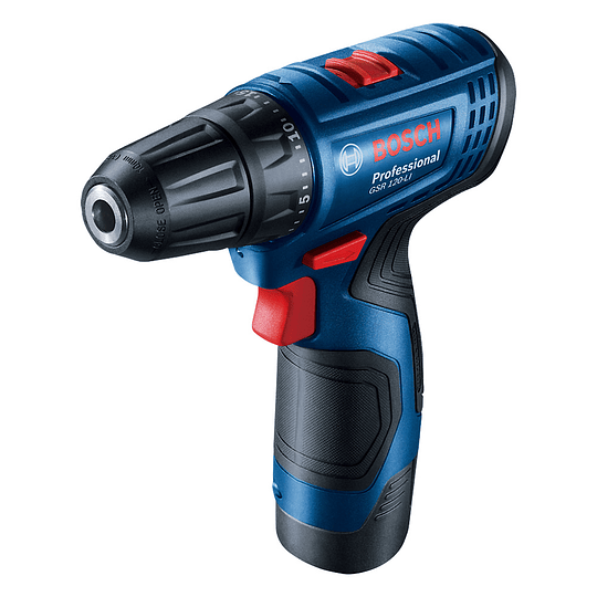 Taladro Atornillador Inalámbrico Bosch GSR 120-LI | 12V, 2 Baterías, Cargador