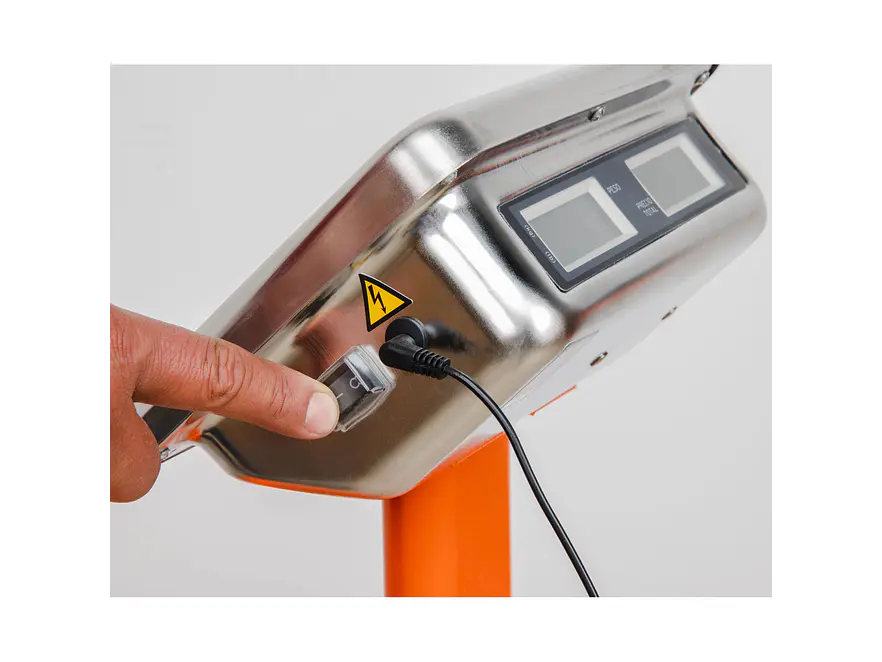 Báscula de plataforma Truper 15732, plegable, capacidad 200 kg