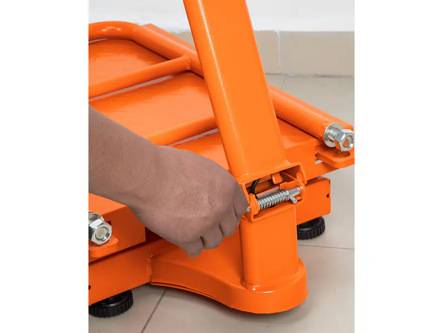 Báscula de plataforma Truper 15732, plegable, capacidad 200 kg