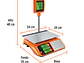 Báscula electrónica multifunciones con torreta Truper 100871, 40 kg