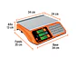 Báscula electrónica multifunciones Truper 15241 capacidad 40 kg  - Miniatura 3 | aztools.co