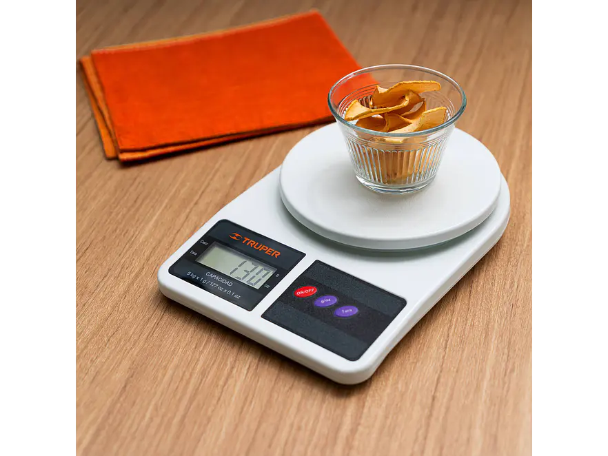 Báscula digital base plástica para cocina Truper 15161,  capacidad 5kg  - Foto 5 | aztools.co