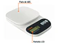 Báscula digital base plástica para cocina Truper 15161,  capacidad 5kg  - Miniatura 3 | aztools.co