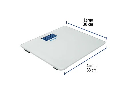 Báscula digital, hasta 180 kg para baño