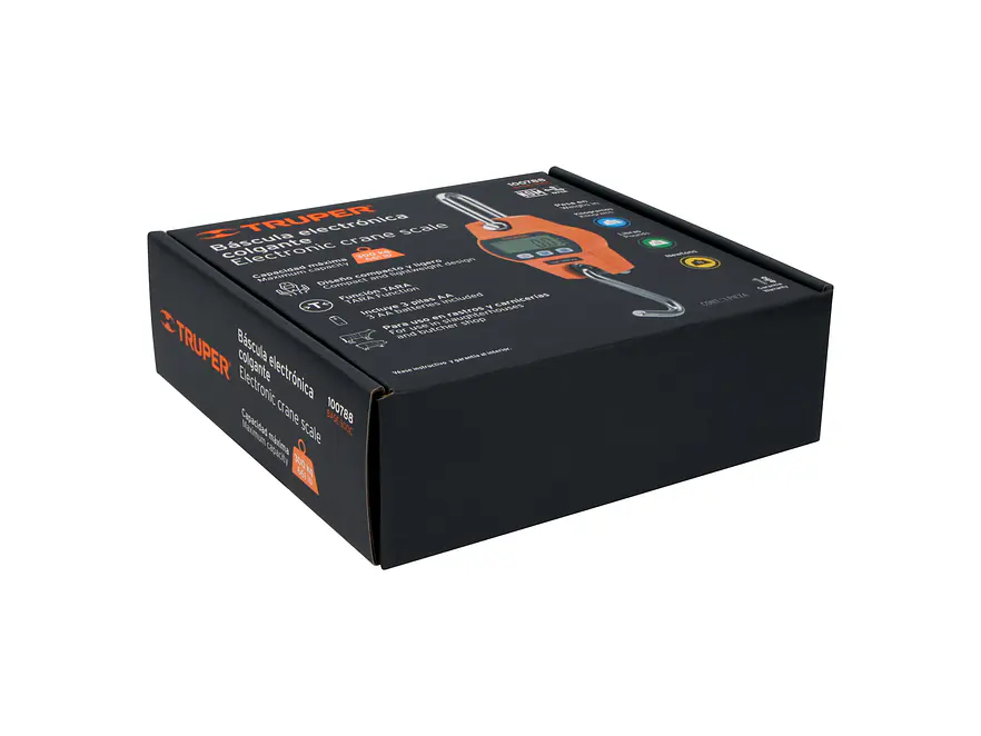 Báscula electrónica colgante Truper 100788, 300 kg