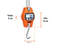 Báscula electrónica colgante Truper 100788, 300 kg