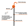 Bomba extractora de aceite, con manivela, 25 L TRUPER 10067