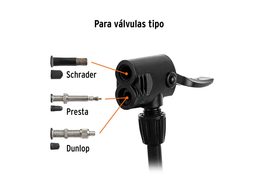 Bomba manual para inflar Truper 14863, 100 PSI  - Foto 4 | aztools.co