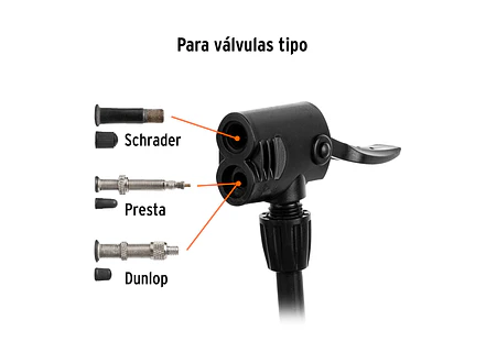 Bomba de pedal Truper 101667, 60 PSI  - Foto 4 | aztools.co