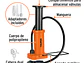 Bomba de pedal Truper 101667, 60 PSI  - Miniatura 3 | aztools.co