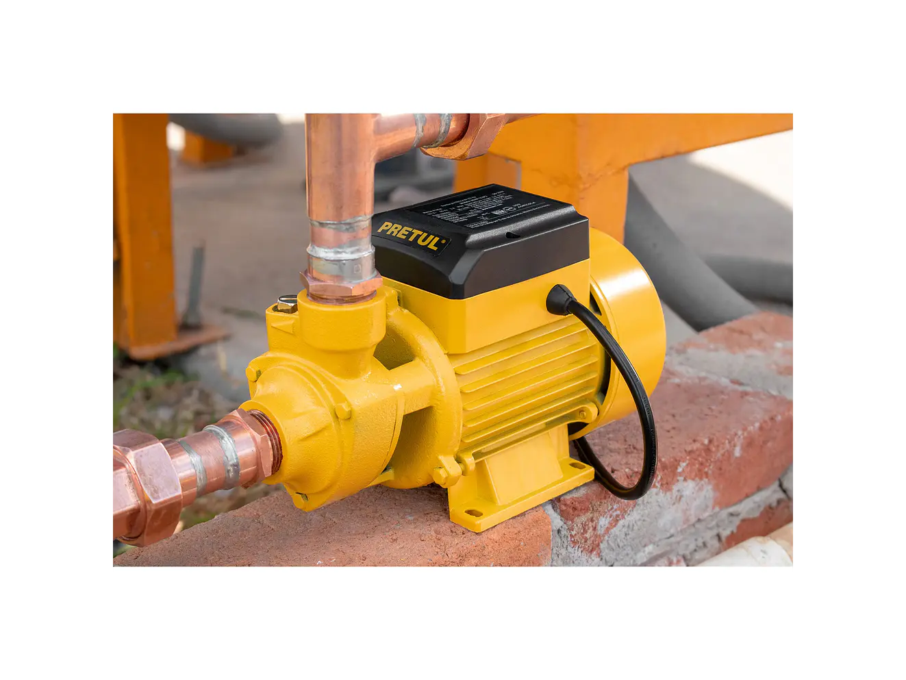 Bomba eléctrica periférica para agua Pretul 27019 1/2 HP,  - Foto 4 | aztools.co