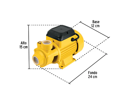 Bomba eléctrica periférica para agua Pretul 27019 1/2 HP,  - Foto 3 | aztools.co